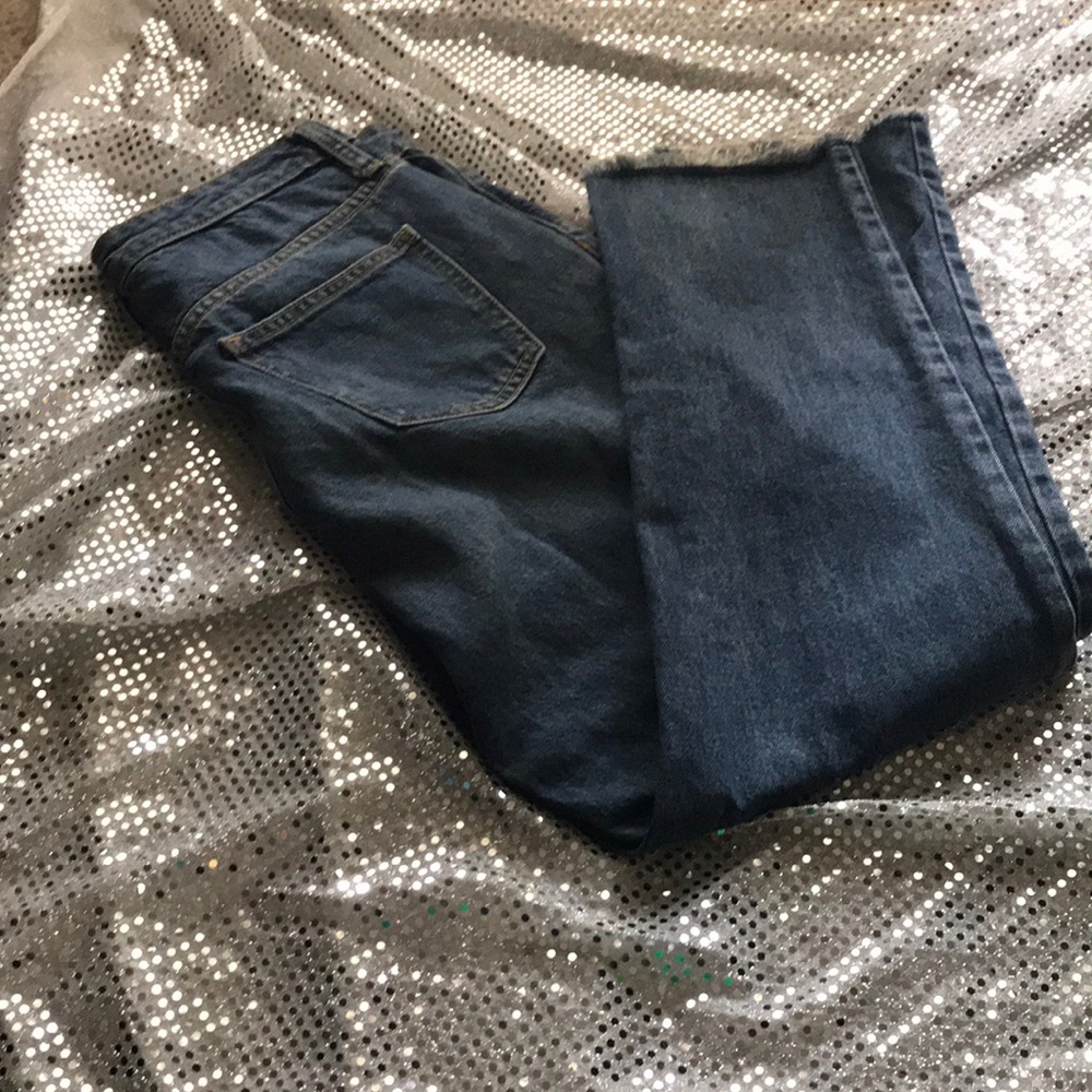 Universal Threads Fringe Hem Jeans